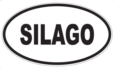 SILAGO - Oval Sticker