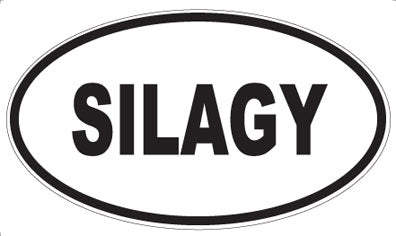 SILAGY - Oval Sticker
