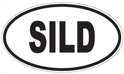 SILD - Oval Sticker