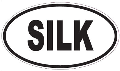 SILK - Oval Sticker