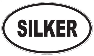 SILKER - Oval Magnet