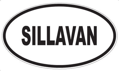 SILLAVAN - Oval Magnet