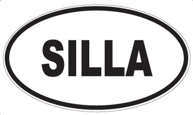 SILLA - Oval Magnet