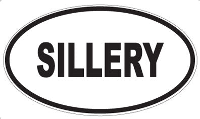 SILLERY - Oval Magnet