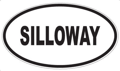 SILLOWAY - Oval Magnet