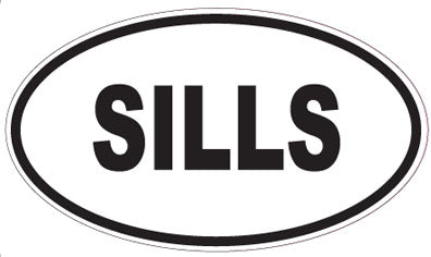 SILLS - Oval Magnet