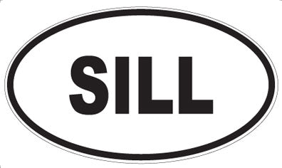 SILL - Oval Magnet