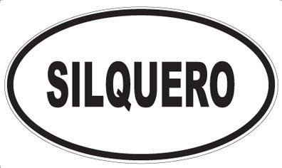 SILQUERO - Oval Magnet