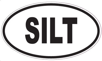 SILT - Oval Sticker