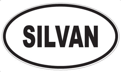 SILVAN - Oval Magnet