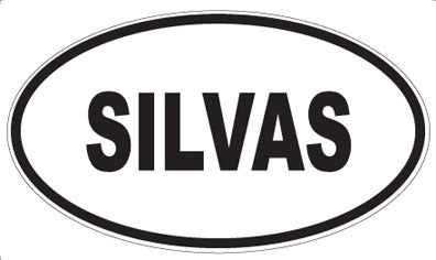 SILVAS - Oval Magnet