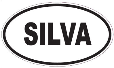 SILVA - Oval Magnet