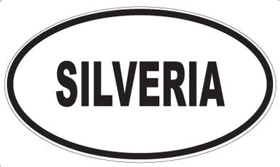 SILVERIA - Oval Magnet