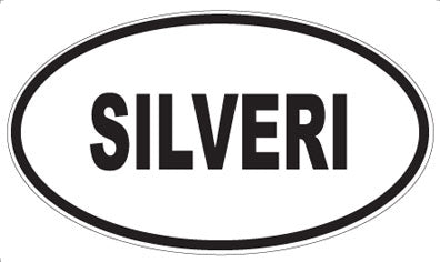 SILVERI - Oval Magnet