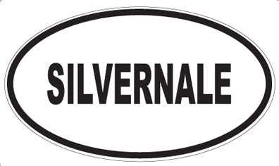 SILVERNALE - Oval Magnet