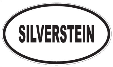 SILVERSTEIN - Oval Magnet