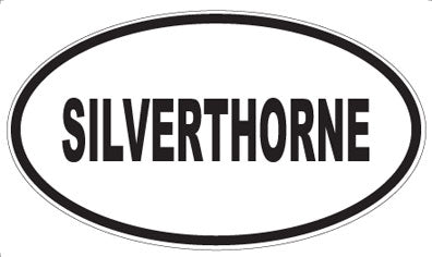 SILVERTHORNE - Oval Magnet