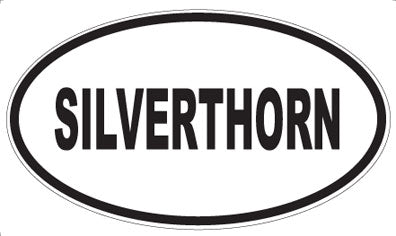SILVERTHORN - Oval Magnet