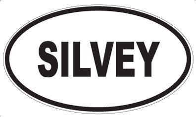 SILVEY - Oval Magnet