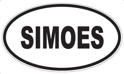SIMOES - Oval Magnet