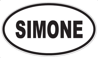 SIMONE - Oval Magnet