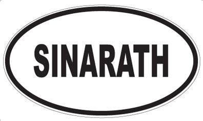 SINARATH - Oval Magnet