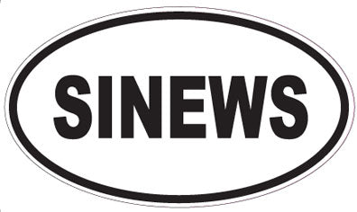 SINEWS - Oval Sticker