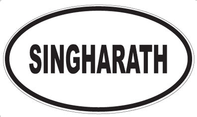SINGHARATH - Oval Magnet