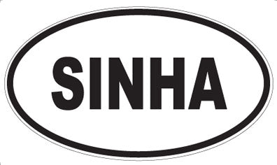 SINHA - Oval Magnet