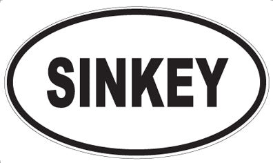 SINKEY - Oval Magnet