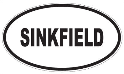SINKFIELD - Oval Magnet