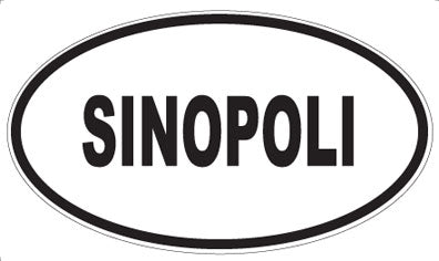 SINOPOLI - Oval Magnet
