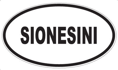 SIONESINI - Oval Magnet