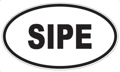 SIPE - Oval Magnet