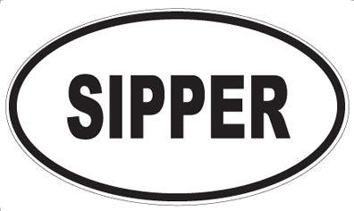 SIPPER - Oval Magnet