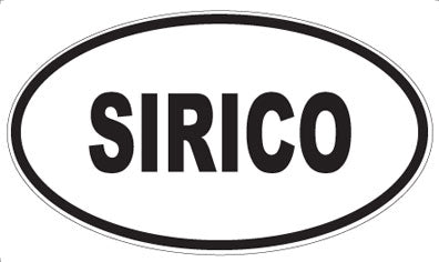 SIRICO - Oval Sticker