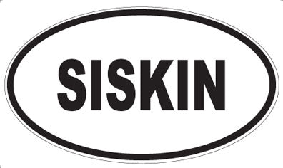 SISKIN - Oval Magnet