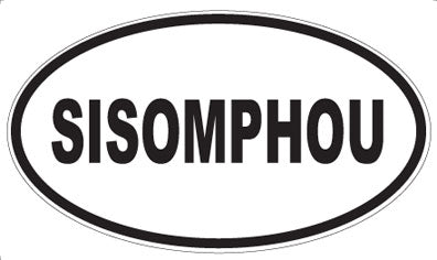 SISOMPHOU - Oval Magnet