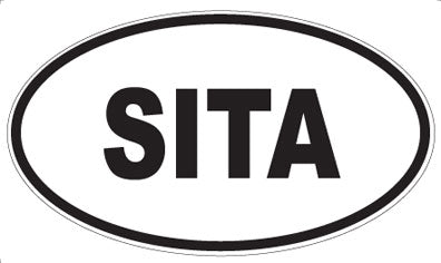 SITA - Oval Magnet