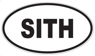 SITH - Oval Magnet