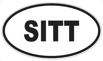 SITT - Oval Sticker