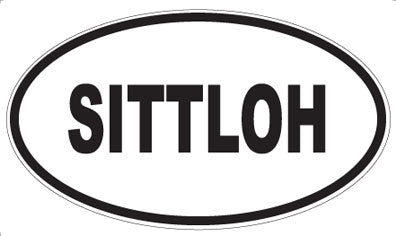 SITTLOH - Oval Sticker