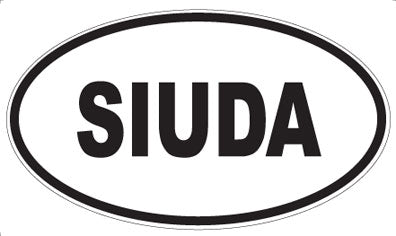SIUDA - Oval Magnet