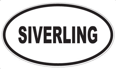 SIVERLING - Oval Sticker
