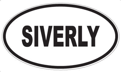 SIVERLY - Oval Magnet