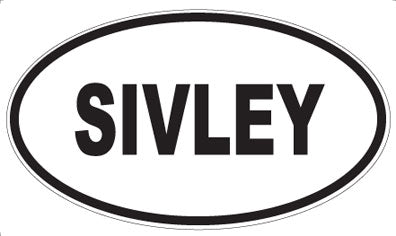 SIVLEY - Oval Magnet