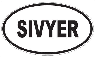 SIVYER - Oval Magnet