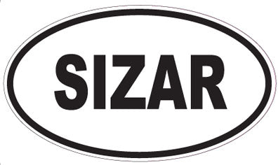 SIZAR - Oval Magnet