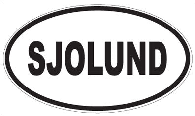 SJOLUND - Oval Magnet