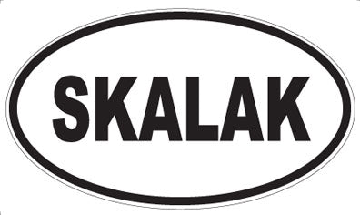 SKALAK - Oval Magnet